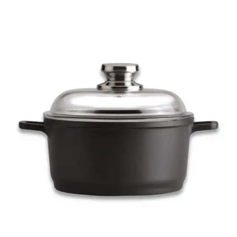 Faitout BergHoff Gemini Noir en Fonte